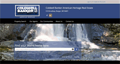 Desktop Screenshot of coldwellbankermaine.com